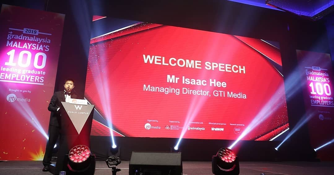 gradmalaysia - Welcoming address by Mr Isaac Hee, the...