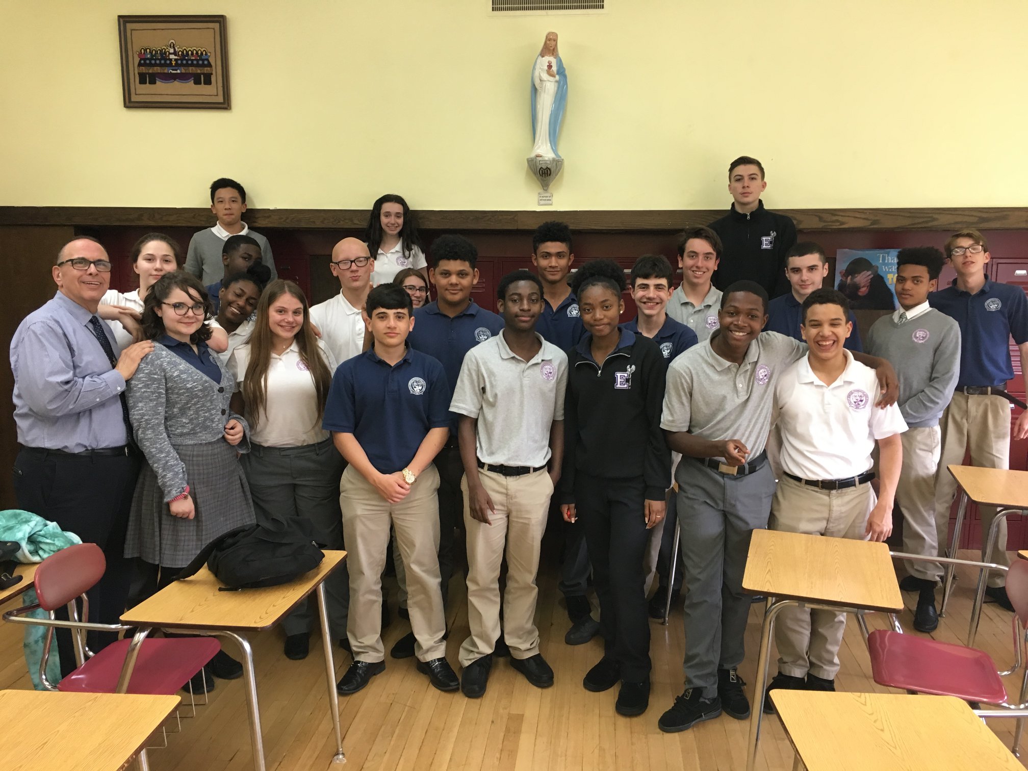 Today we honor two... - St. Edmund Preparatory High School | Facebook
