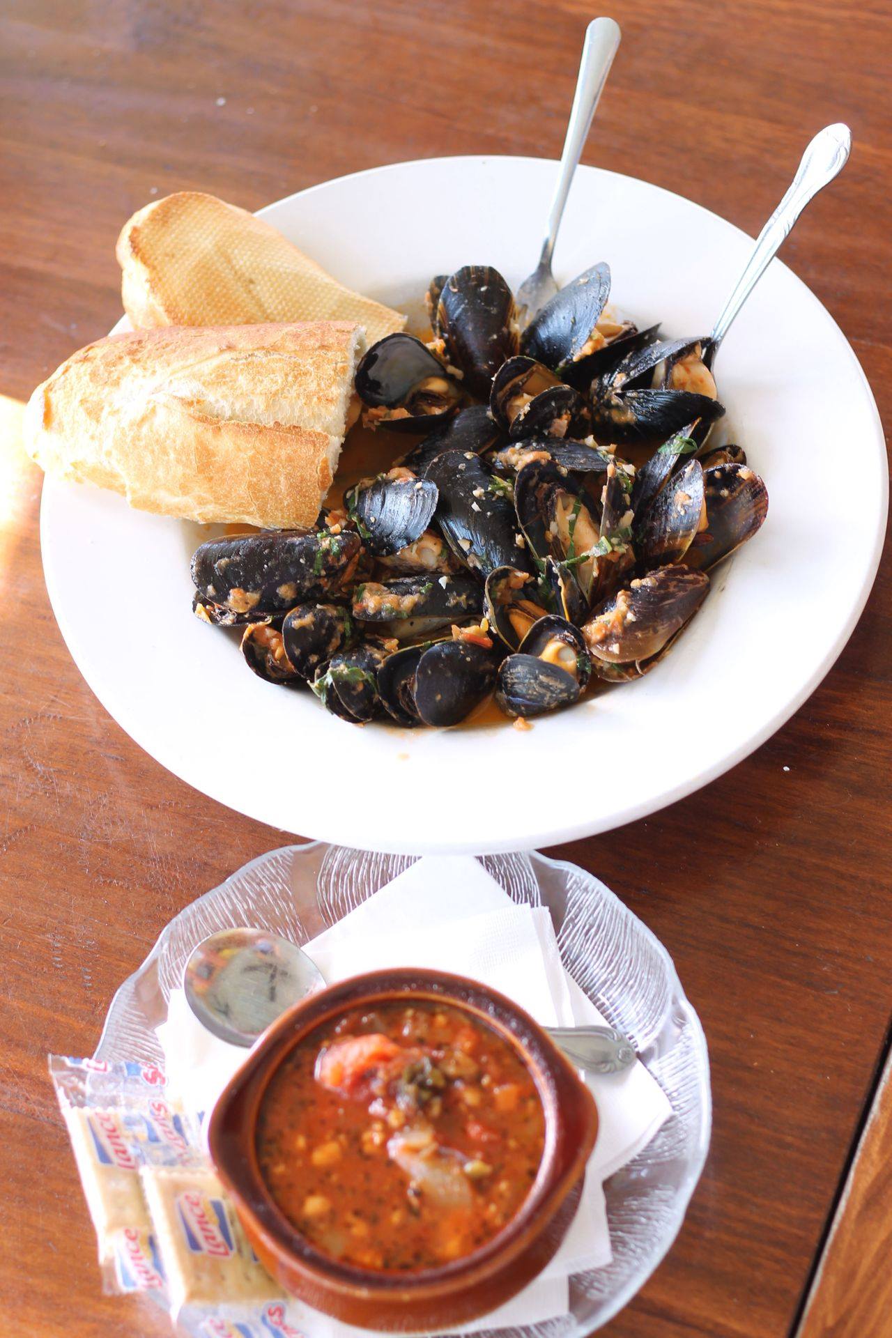The Whale - The best mussels on the beach! Fresh PEI Mussels steamed in ...