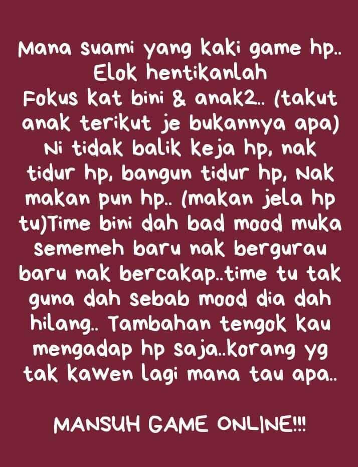 Siapa Suami Kaki Game Tu Pesona Pengantin Facebook