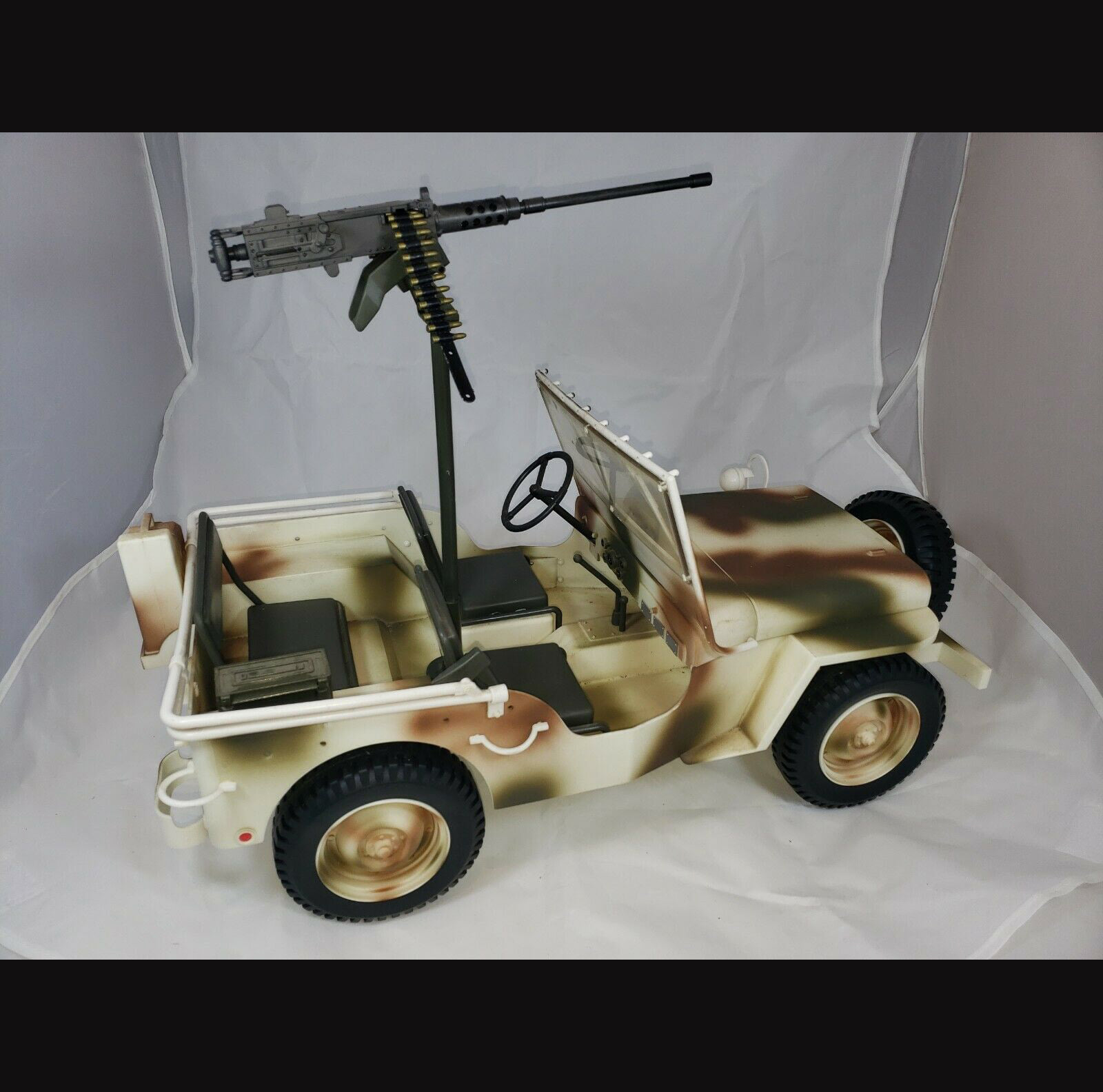 1/6 custom GI Joe jeep as WWII General Eisenhower's Husky
