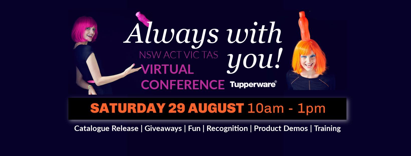 🏆☀️TUPPERWARE VIRTUAL CONFERENCE