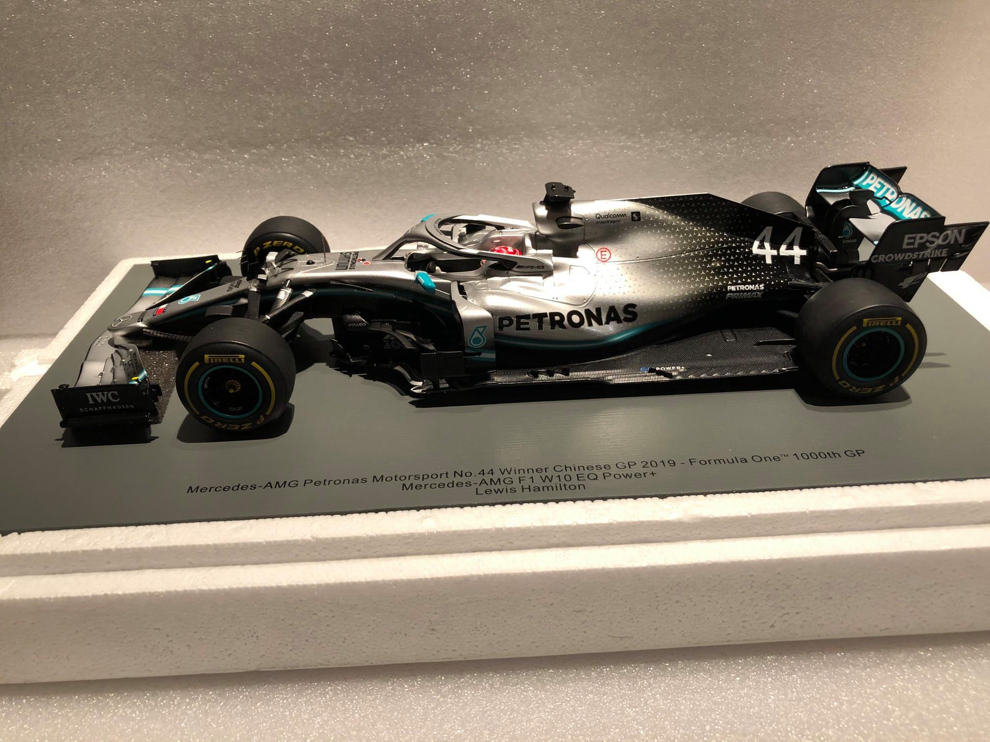 New in stock 1/18th Spark Model Mercedes AMG Petronas F1 W09 EQ