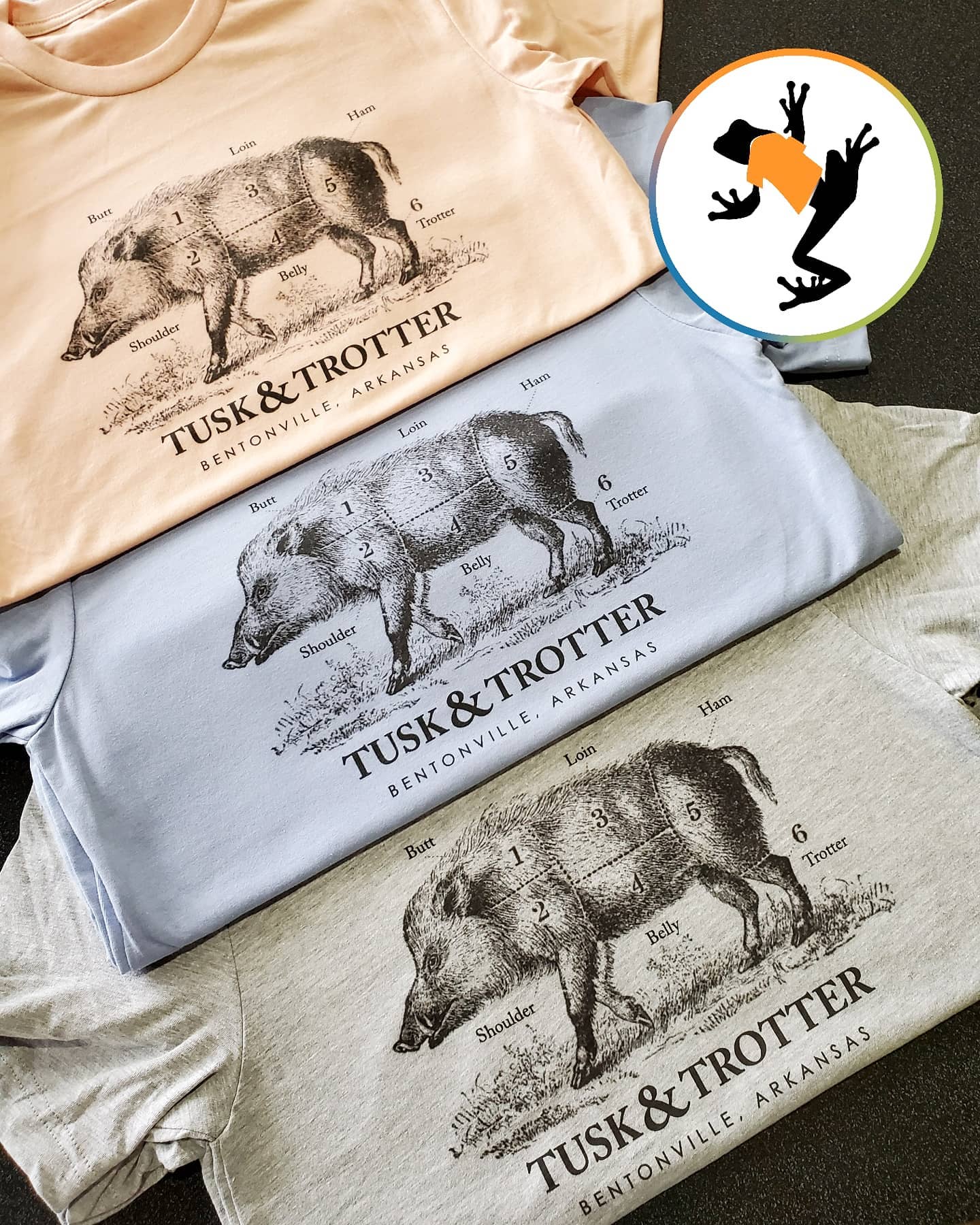 Big Frog Custom T-Shirts & More - This little pig...looks AWESOME on t ...