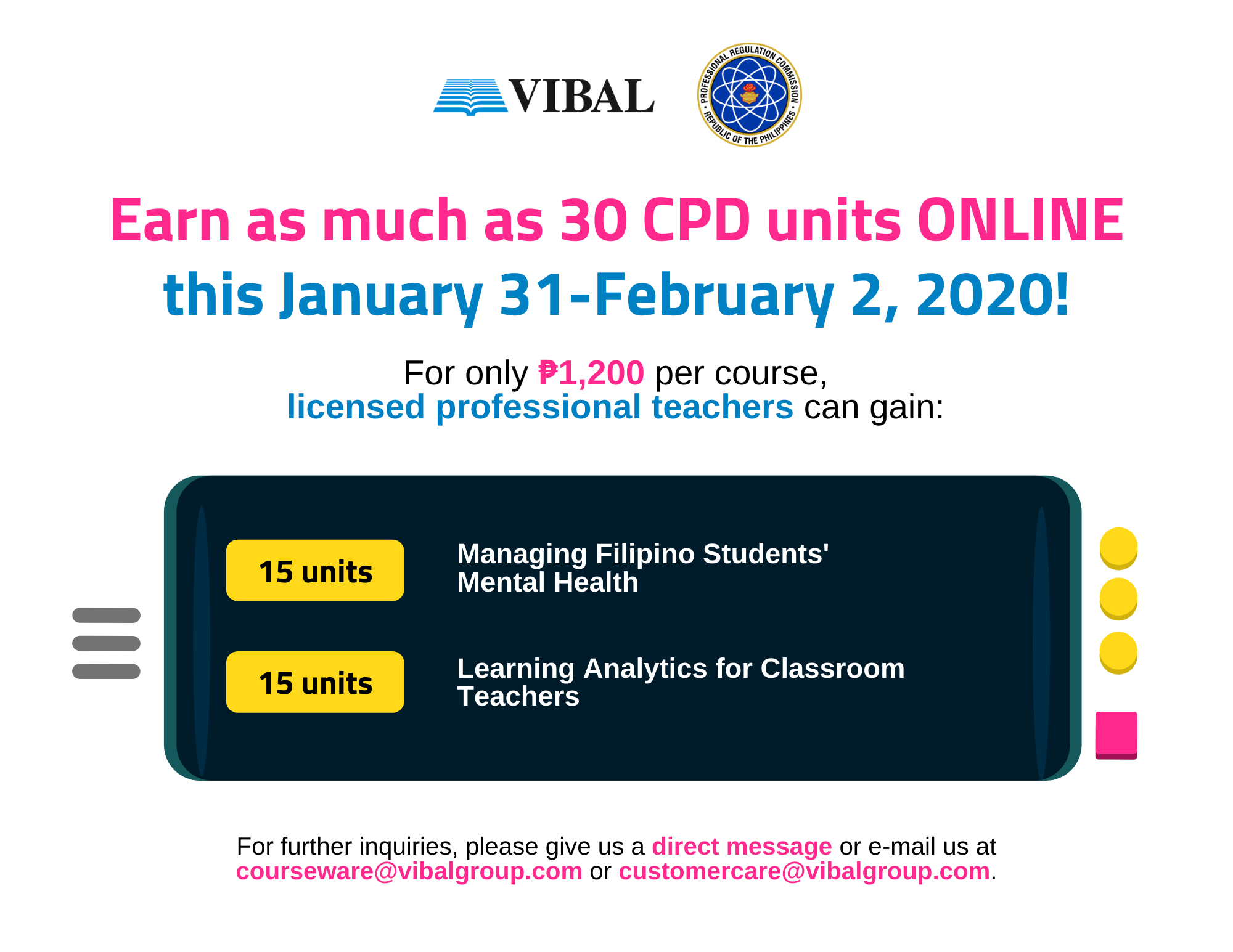 Vibal Group - Hello, Licensed Professional Teachers!... | Facebook