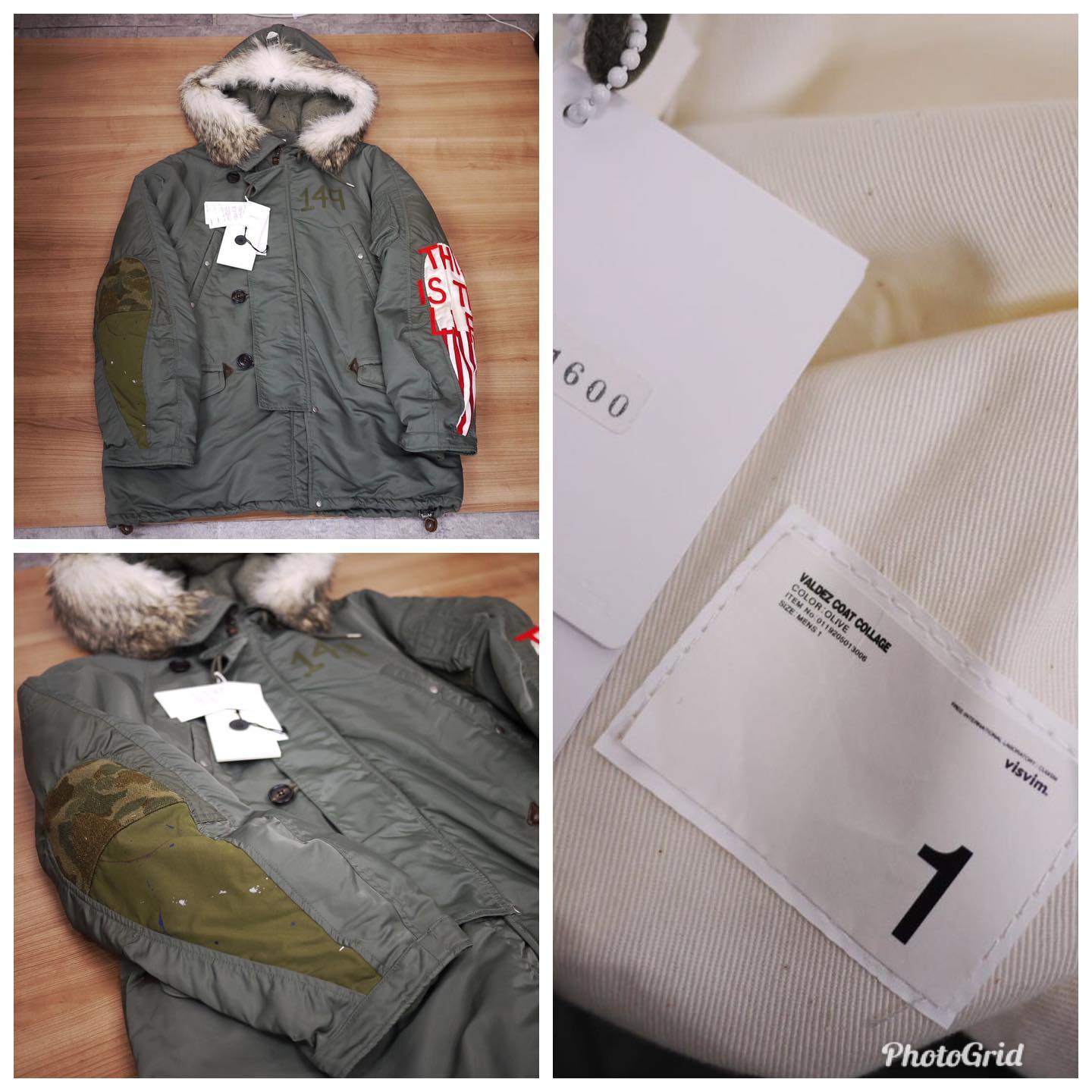 SAMPLEKICKZ - *GRAILS CORNER* VISVIM VALDEZ COAT COLLAGE 19AW 