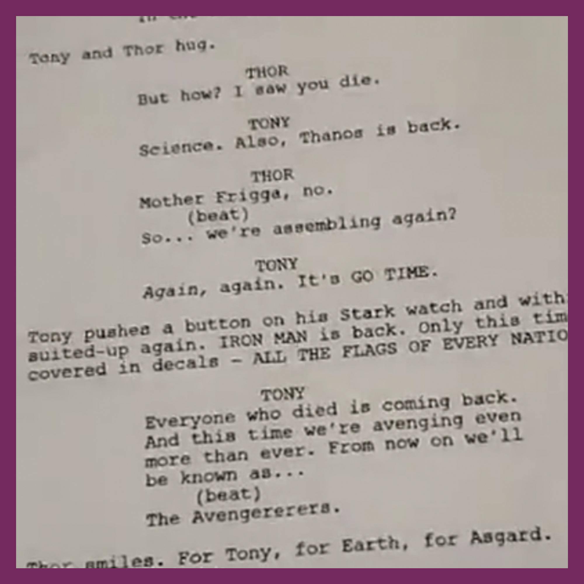 IGN - Taika Waititi’s fake Thor: Love and Thunder script...