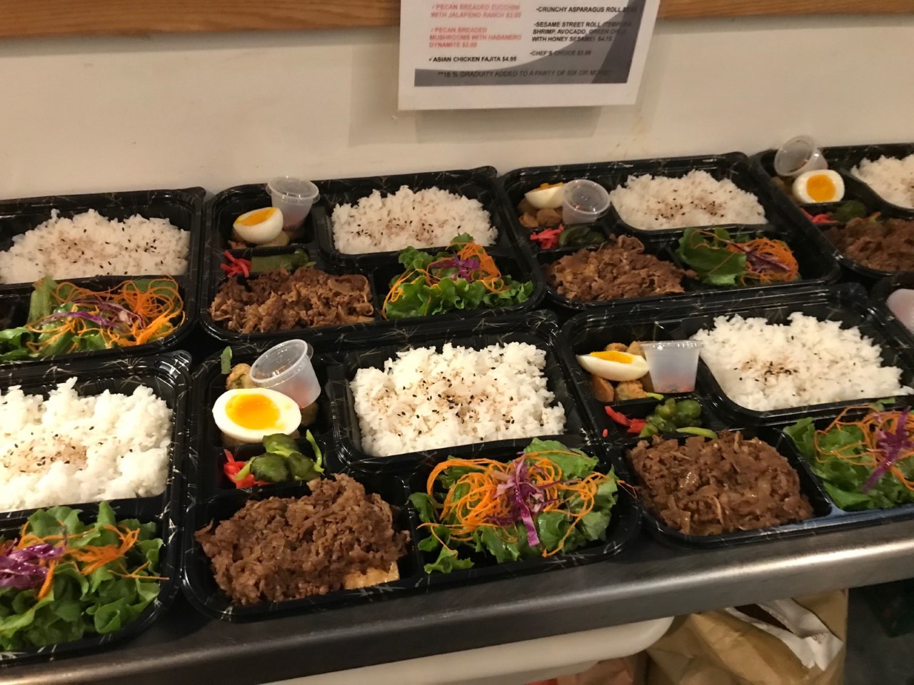 Mix Pacific Rim - Sukiyaki bento is sooooo good!!!!...