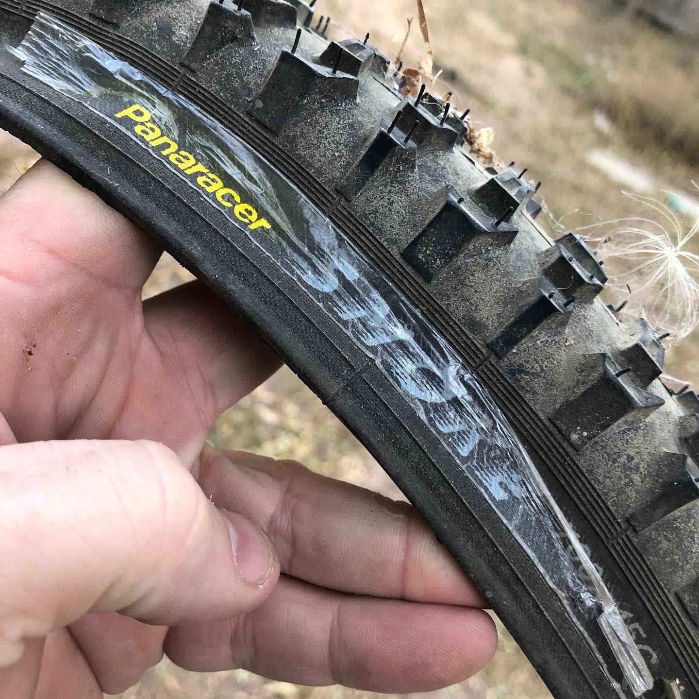 Pneumatico Pieghevole Panaracer 700x28 – NOS Giapponese – Battistrada Semi-Slick Con Spalle Marrone Chiaro - Foto 2
