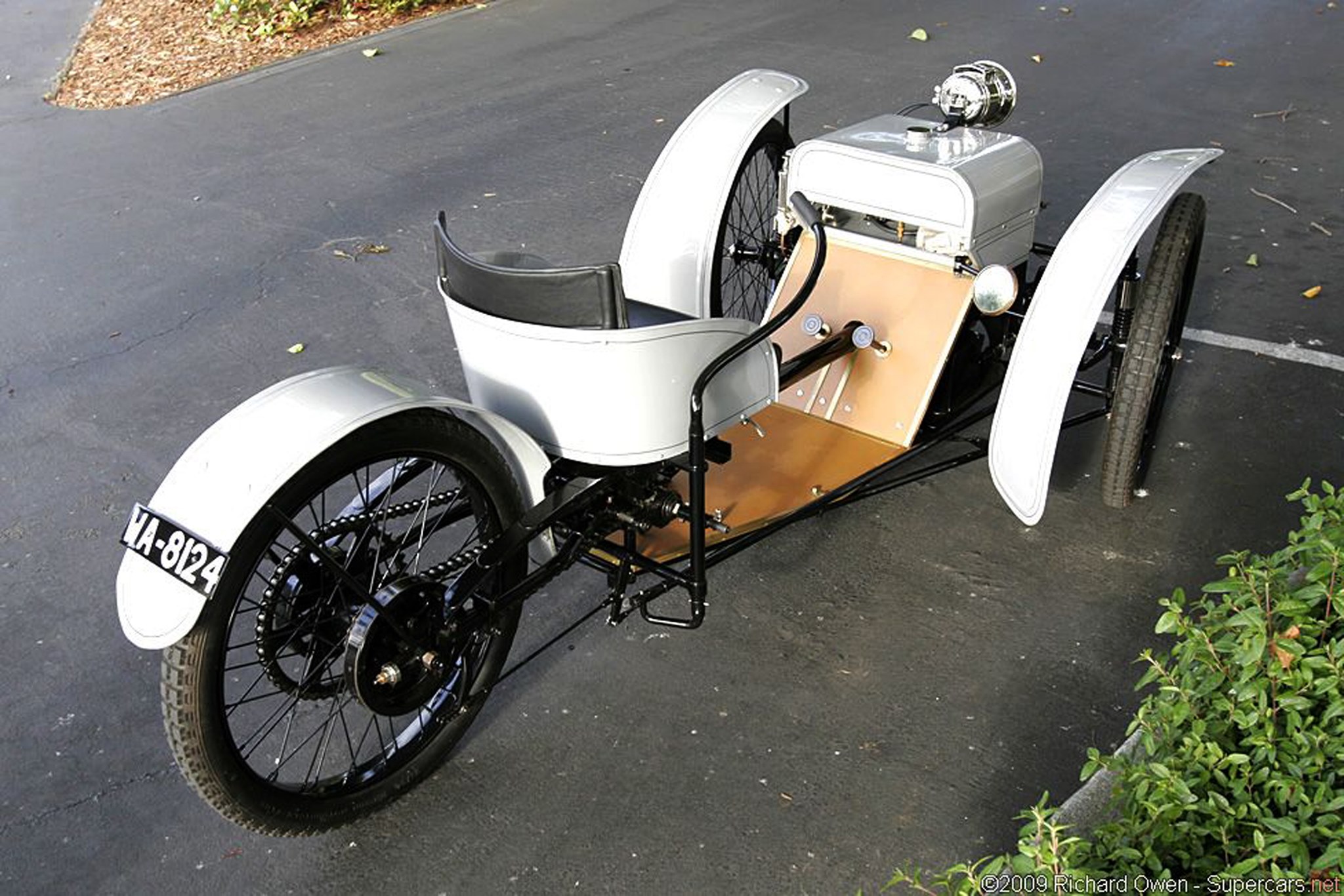 Morgan three-wheeler cyclecar production began in 1910