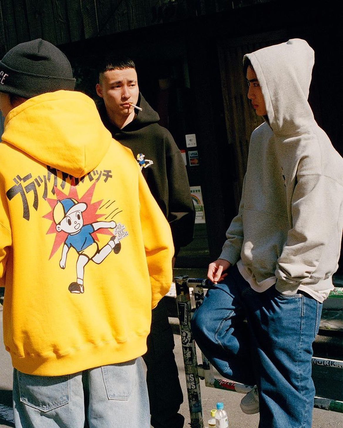 Black Eye Patch CHILDREN AT PLAY HOODIE
