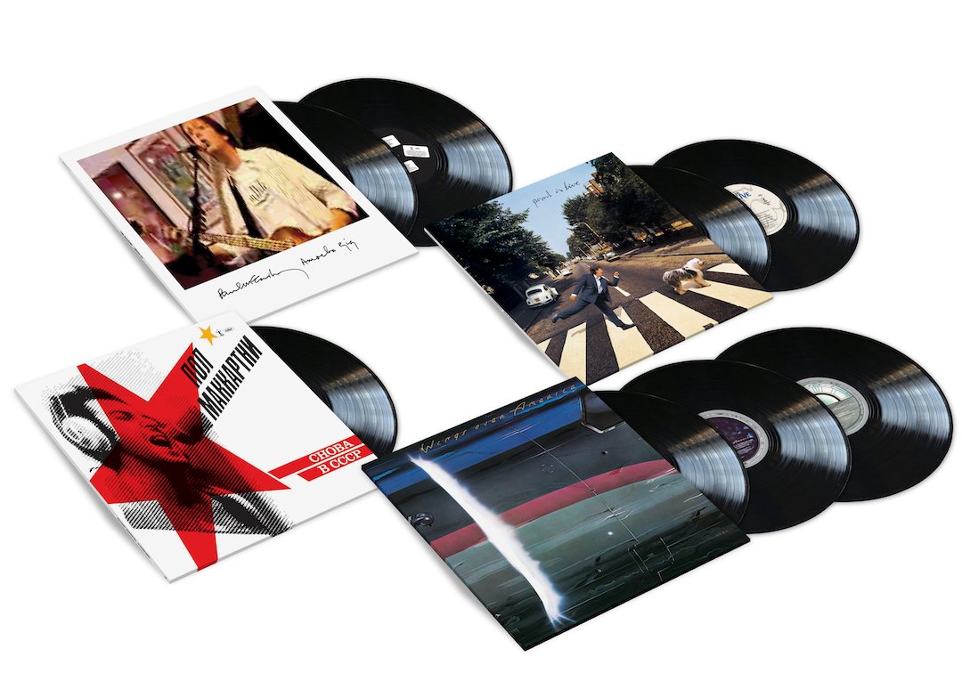 Amoeba Gig', 'Paul Is Live', 'CHOBA B CCCP' and 'Wings Over