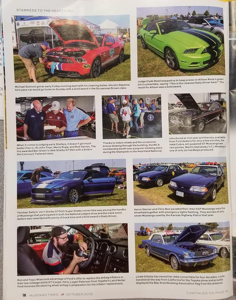 BAMA members Nelson... - Bay Area Mustang Association