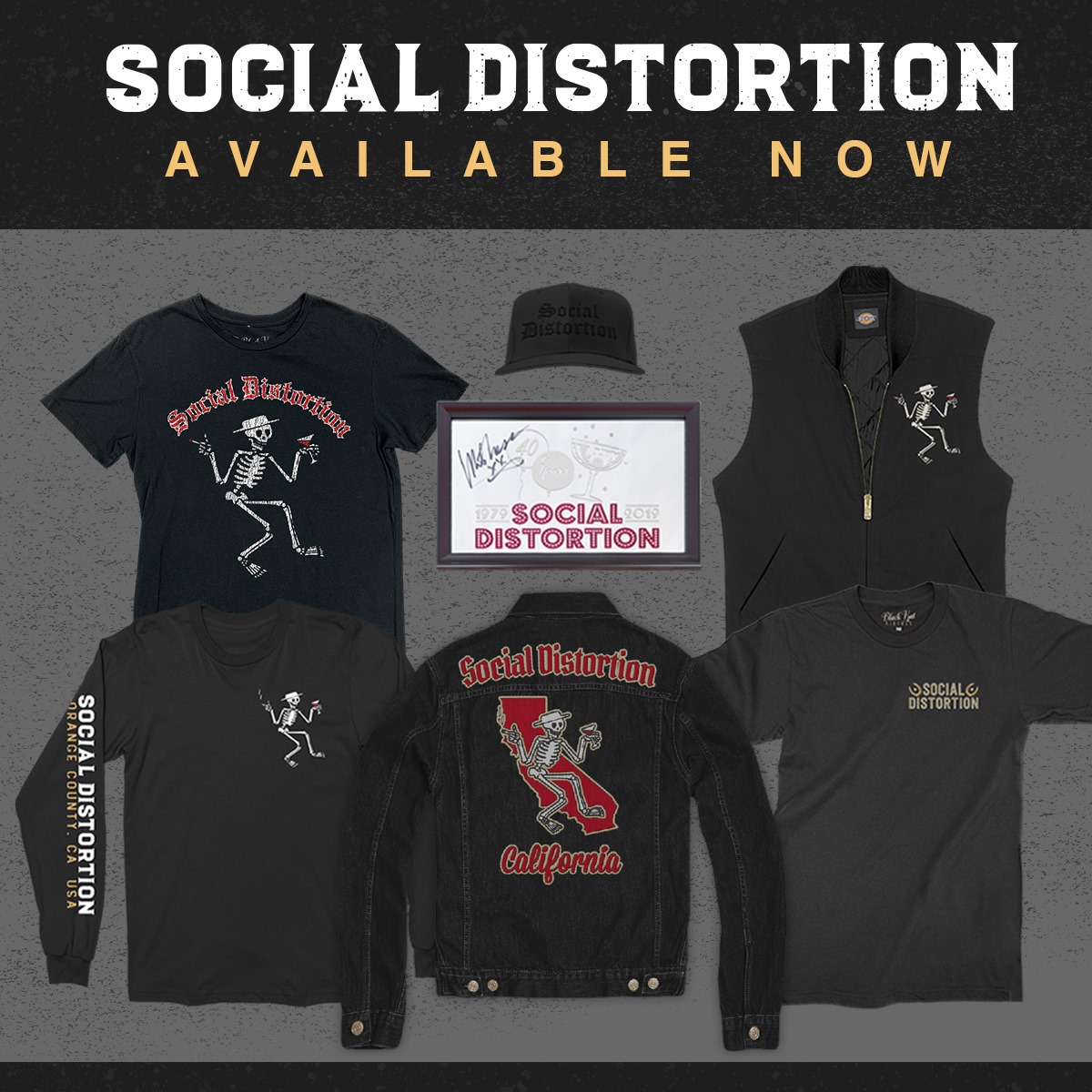 The Loser Machine x Social Distortion collection available now at
