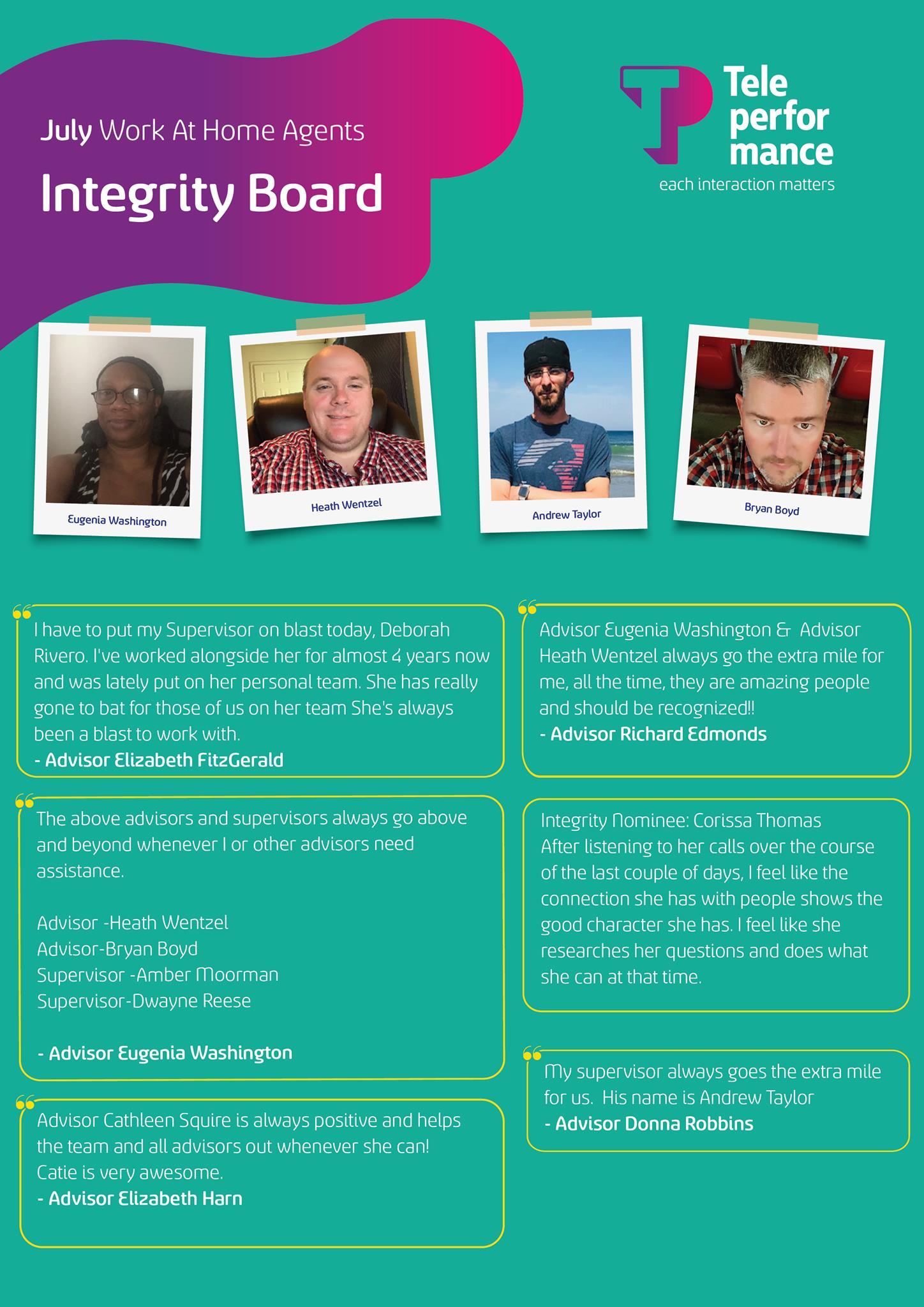 July Work At Home Agents - Integrity... - Teleperformance USA