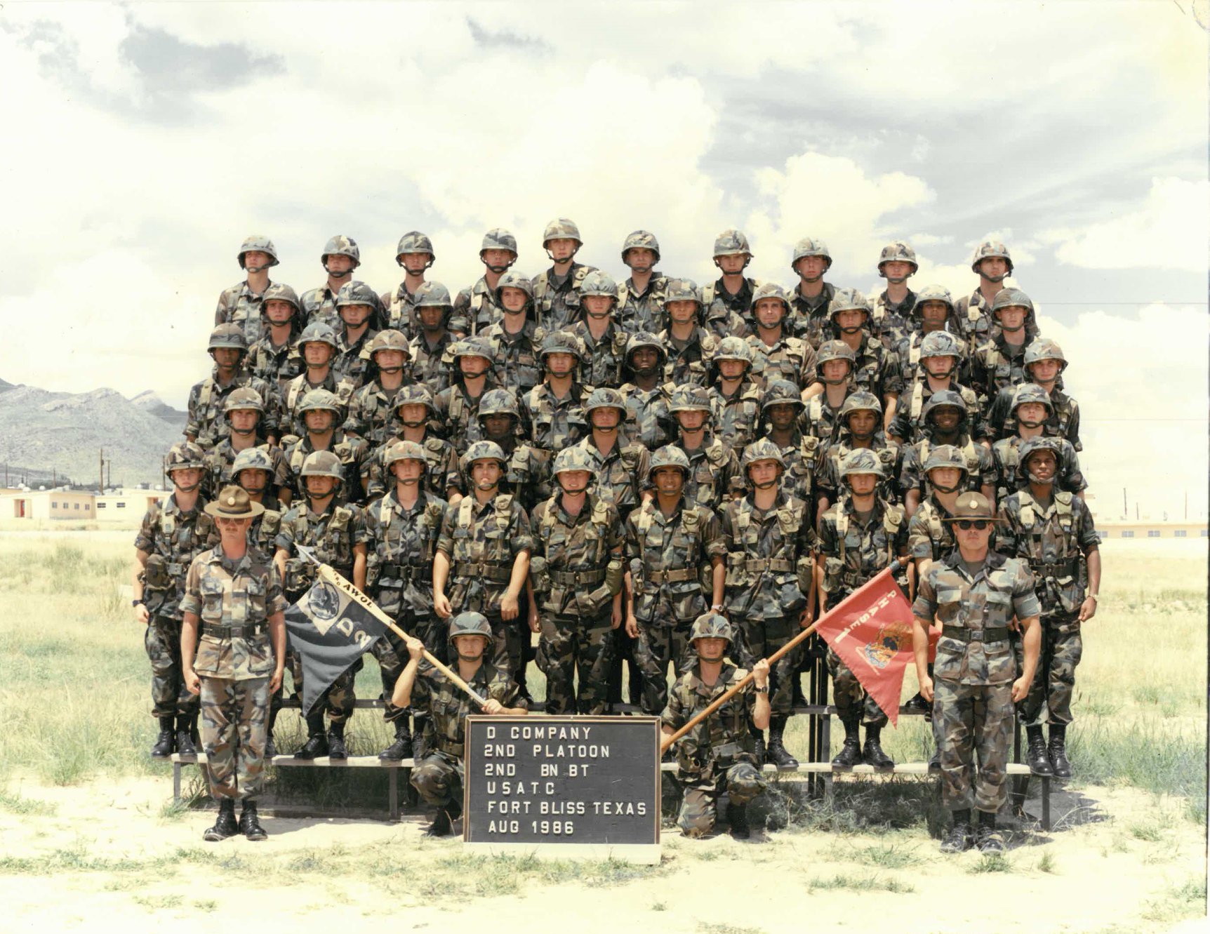 The Military - New photo posted to the website: 1986,Fort Bliss, D-2-1 ...
