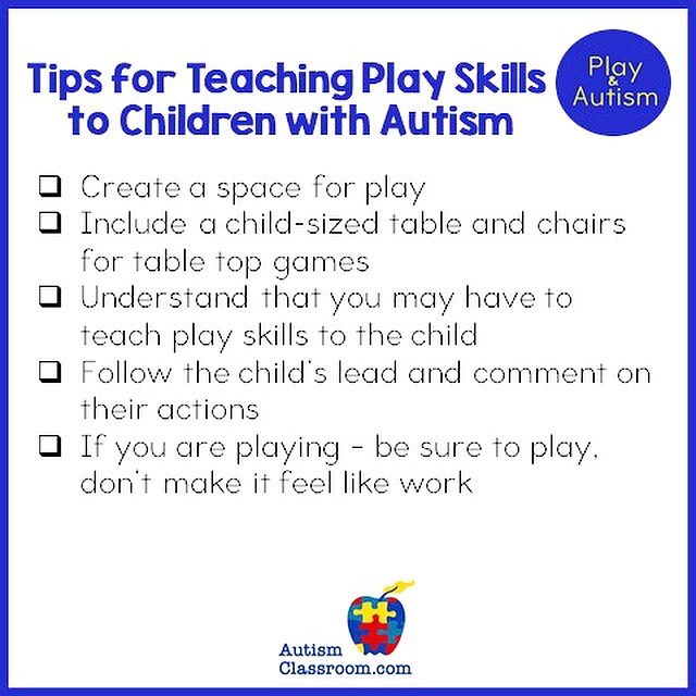 Autism - Tips for teaching play skills to children with autism. # ...