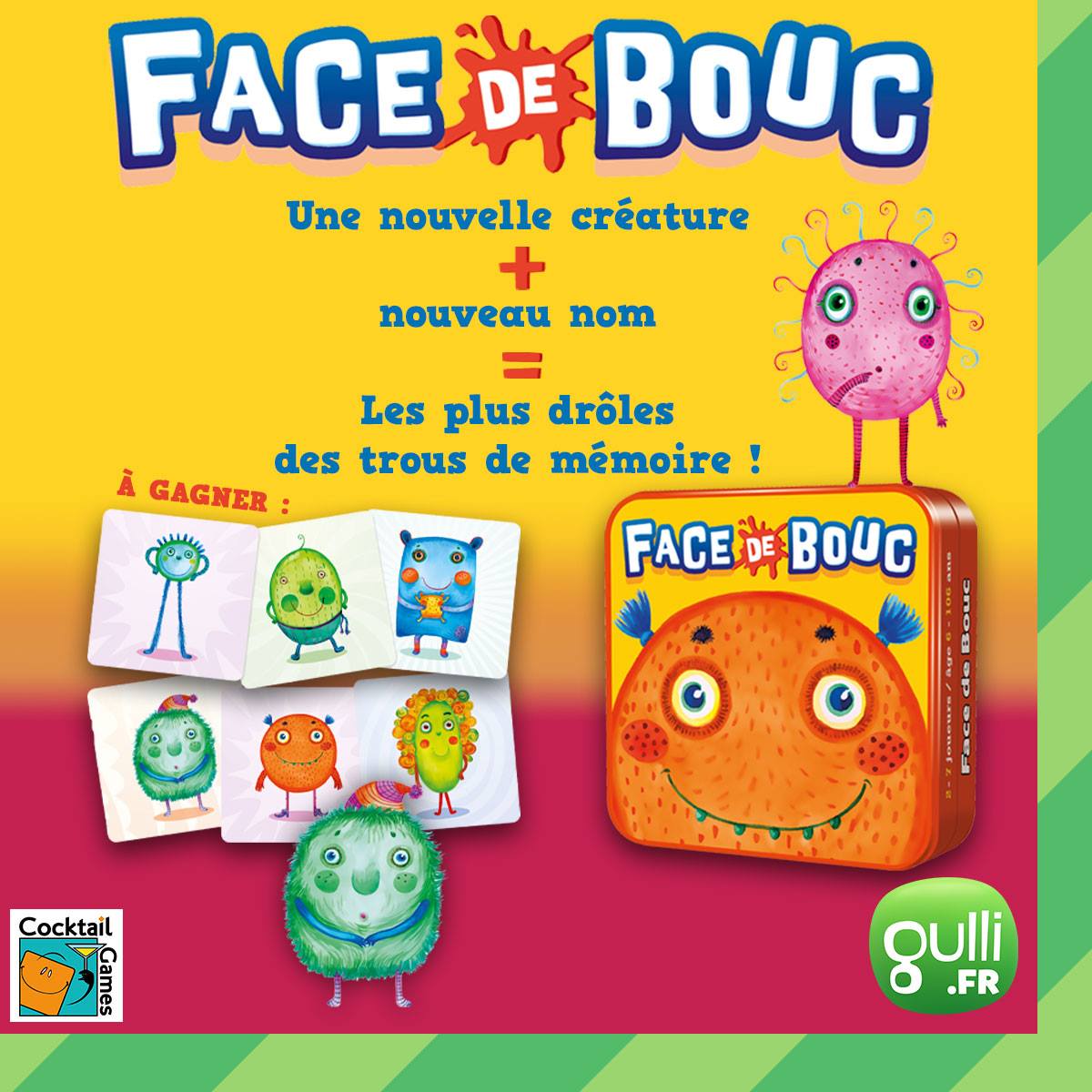 Gulli - Découvre Face de Bouc, le jeu trop rigolo qui fait...