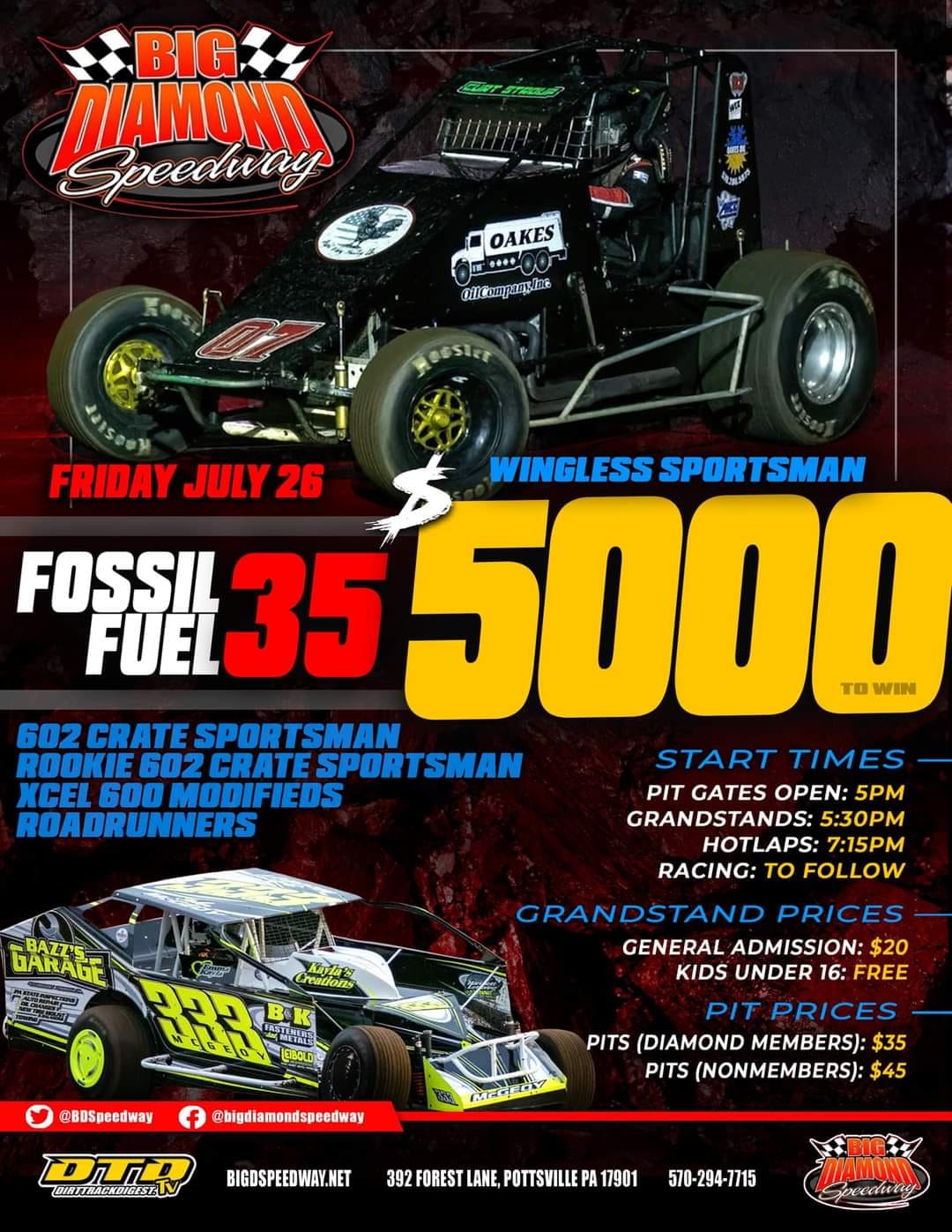 Sheaffer Racing | Elliottsburg PA