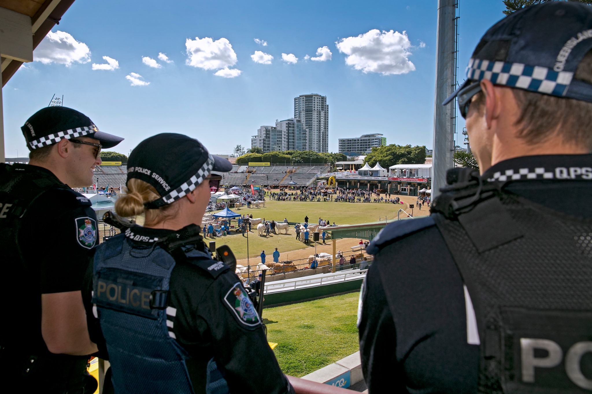 Queensland - Police keeping a watchful eye over this years Ekka. Have a ...