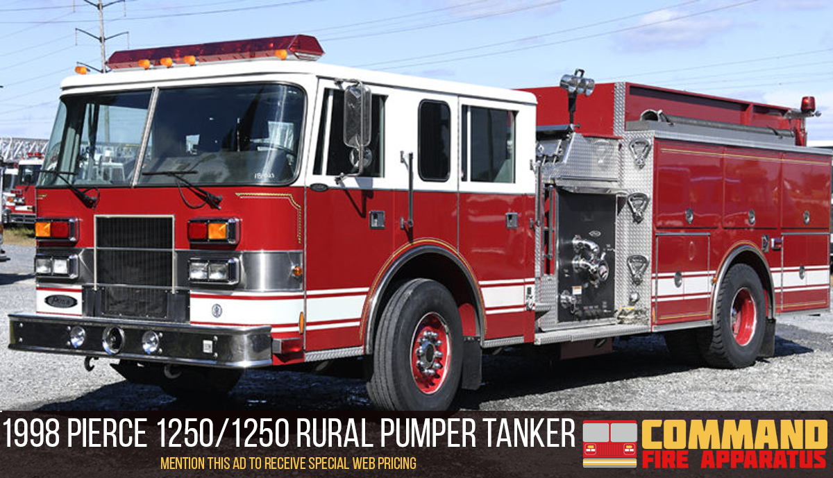 Special pricing... - Command Fire Apparatus- Used Fire Trucks