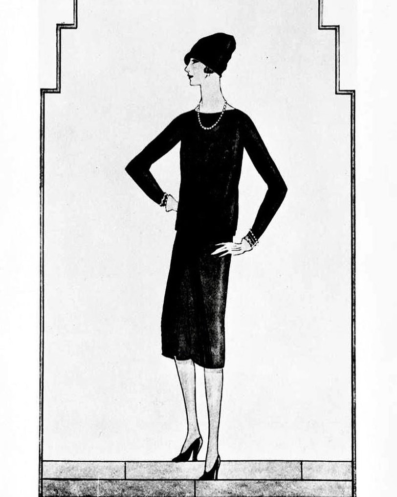 The year was 1926. The month was October. Vogue ushered in a fashion staple when it featured the first 