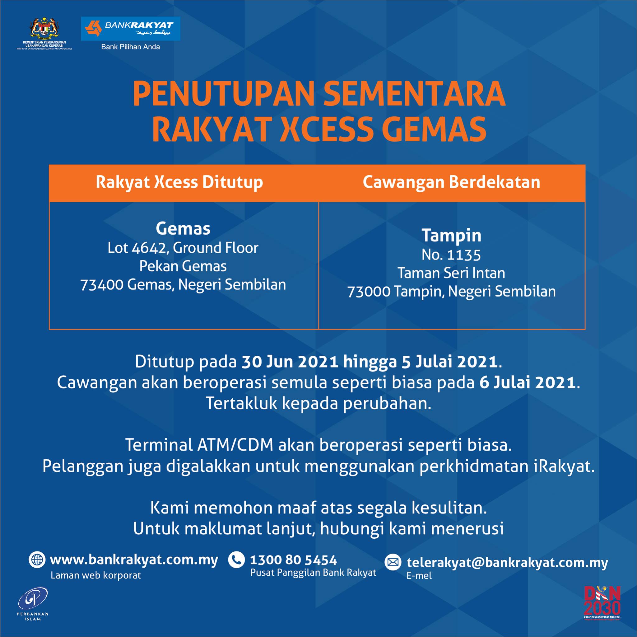 Bank Rakyat Majlis Keselamatan Negara Negeri Sembilan Facebook