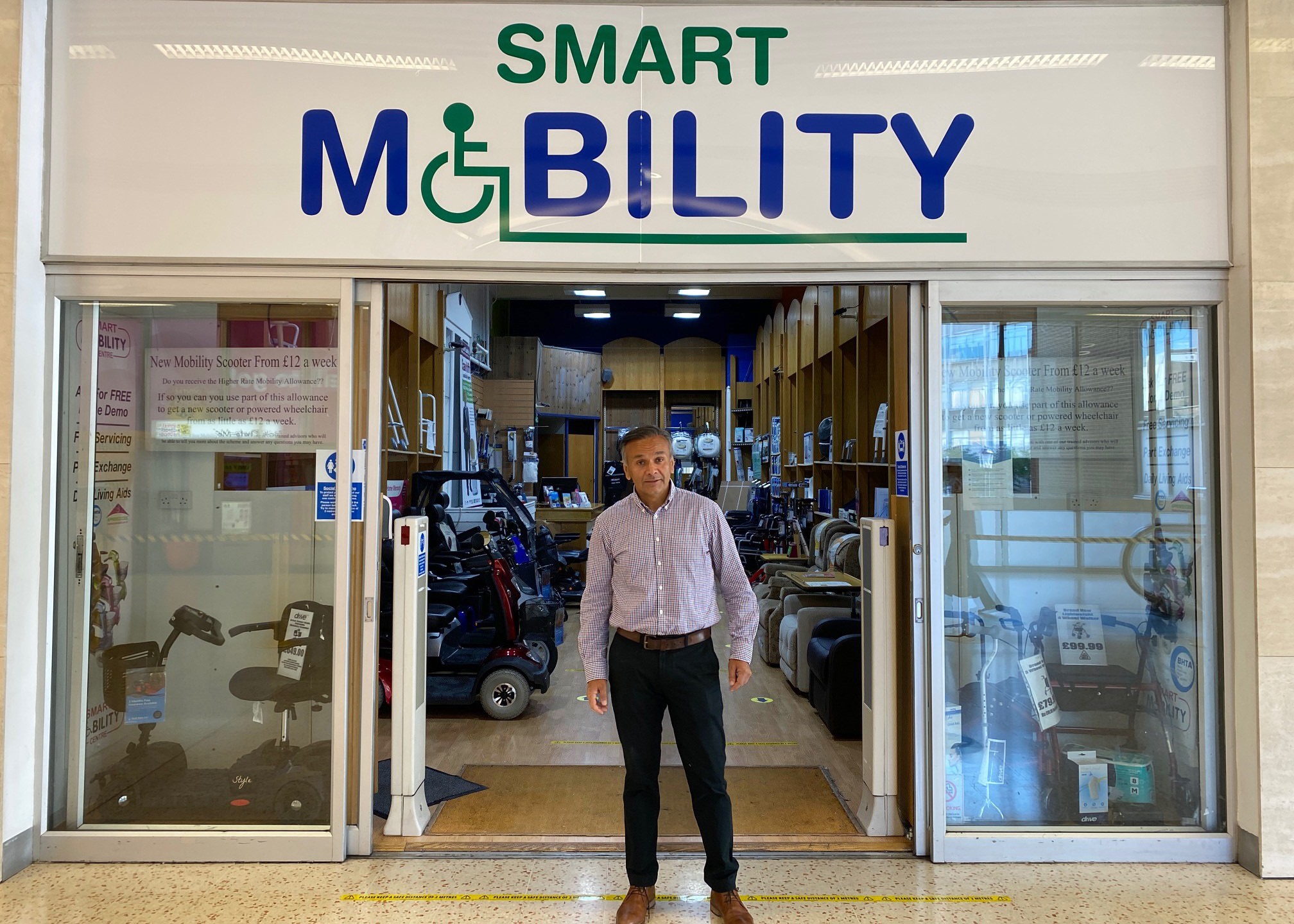 Luton Point - Smart Mobility have arrived in The Mall.