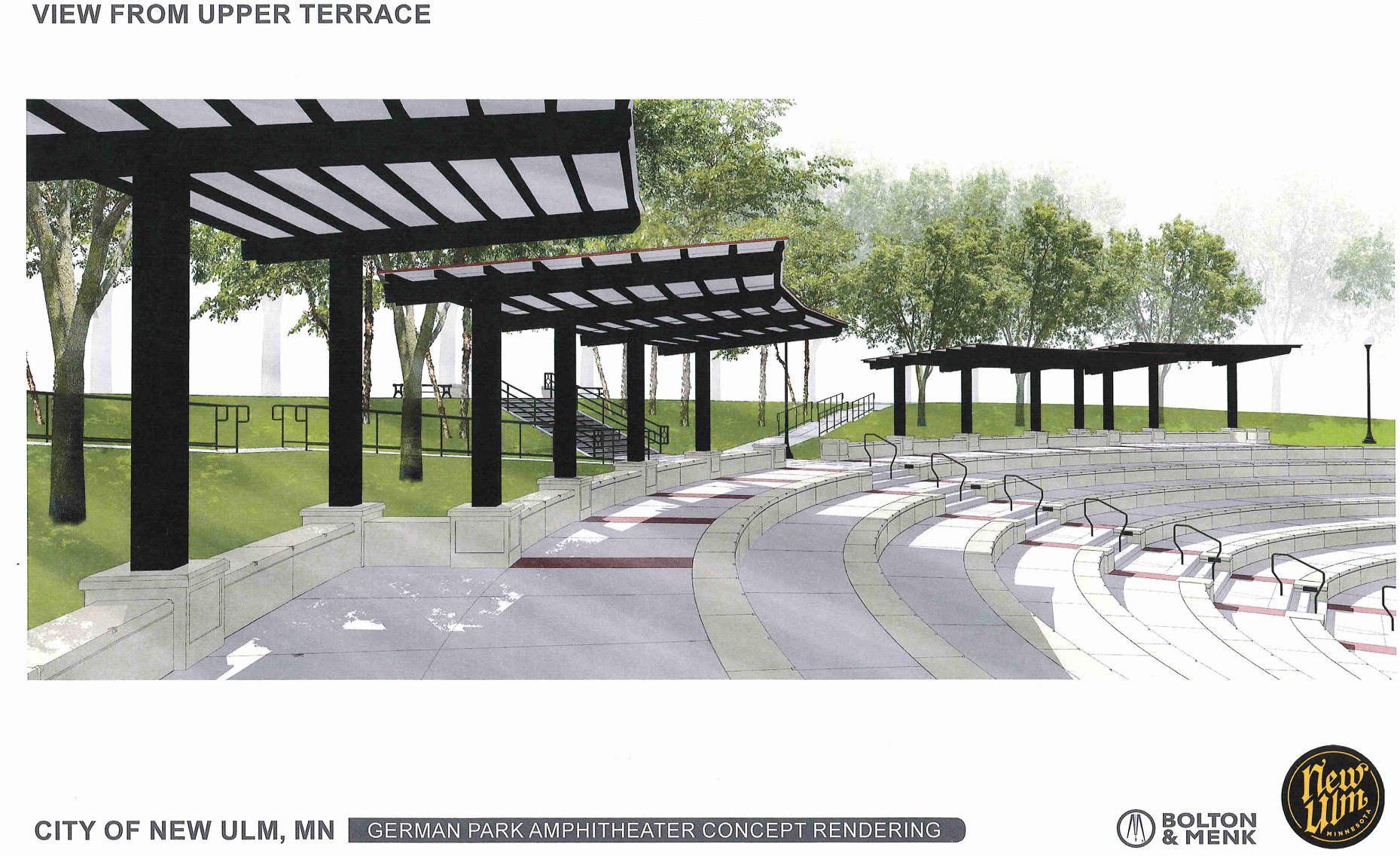 The German Park Amphitheater... - New Ulm Park and Recreation