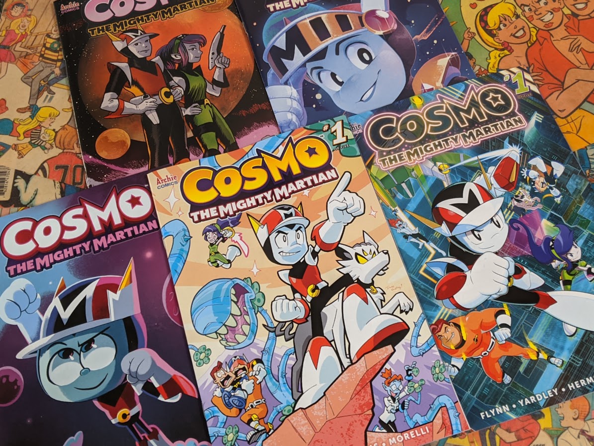 ARCHIE COMICS - Ready for (re)launch! Cosmo and his crew...