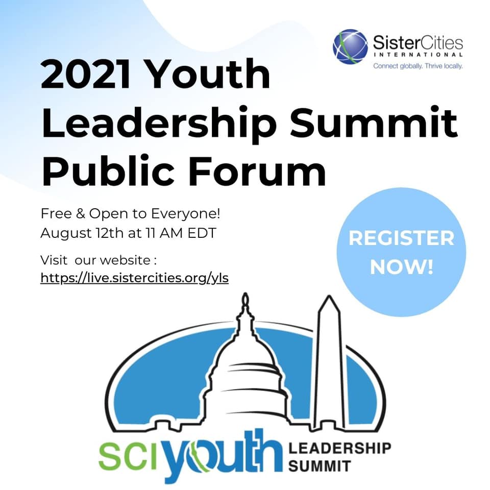The 2021 YLS Public Forum is... - Sister Cities International
