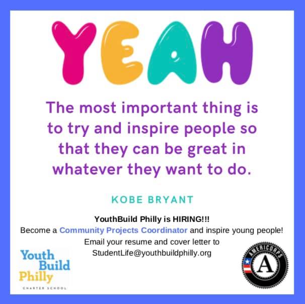 YouthBuild Philadelphia Charter School - Are you searching for an ...