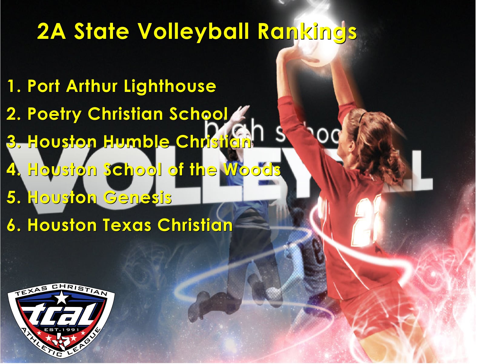 Team TCAL - Here are the 1st Volleyball Rankings of 2020!...