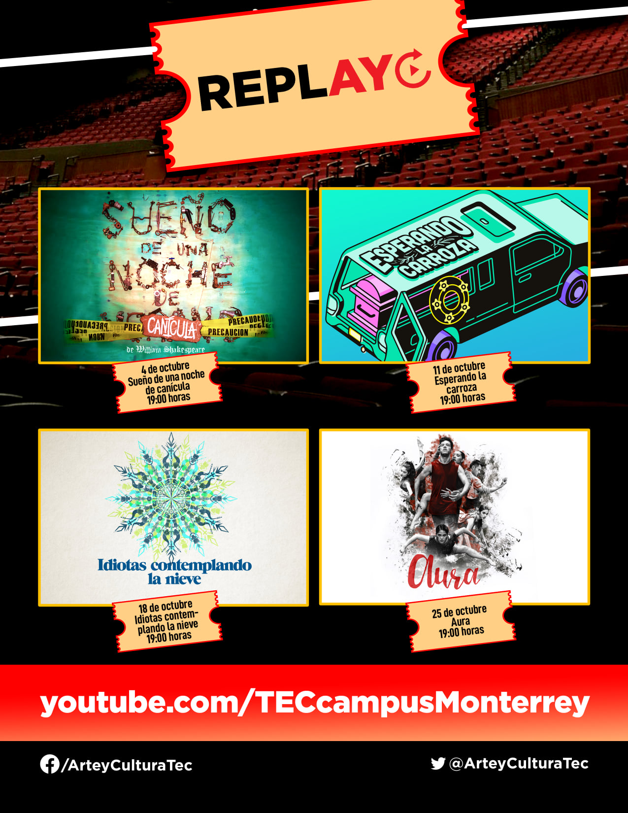 ⭐ Te compartimos nuestra... - Arte y Cultura Tec en Monterrey | Facebook