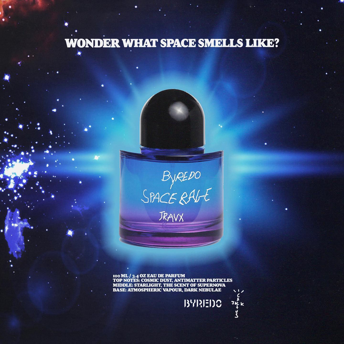 Byredo - CACTUS JACK FOR BYREDO - TRAVX SPACE RAGE TOP... | Facebook
