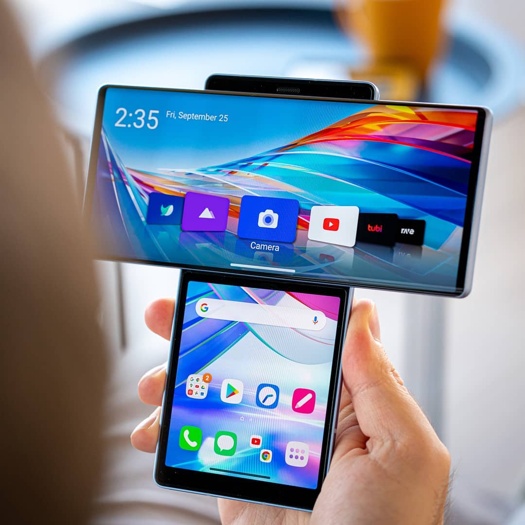 The LG Wing isn't ordinary. . . . . #LG #LGWing #Android