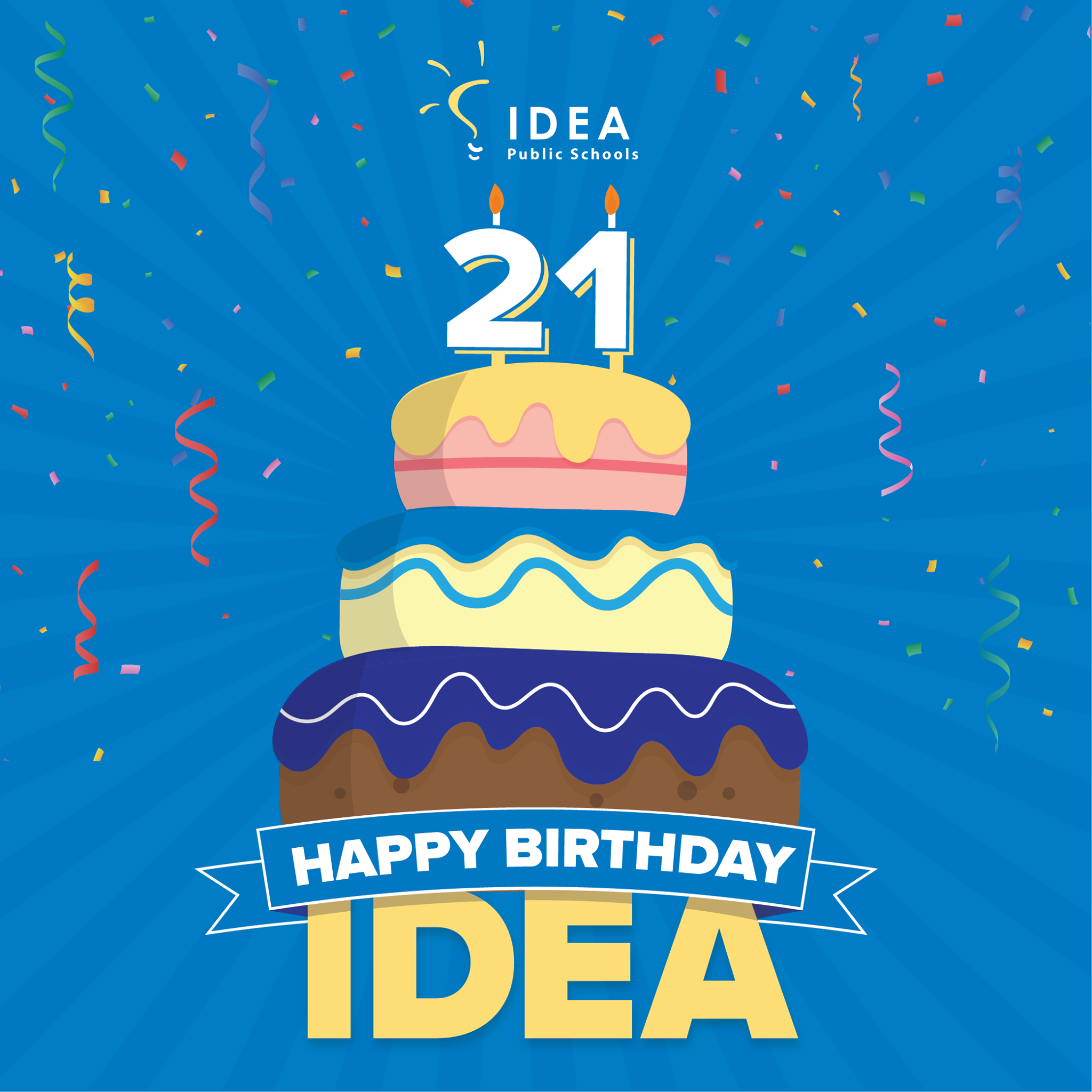 Happy 21st Birthday, IDEA!🎂🎉 We're... - IDEA Public Schools | Facebook