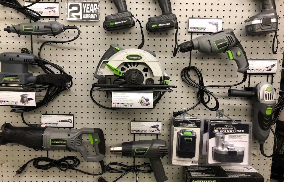 Yes! We have power tools!... Simpson Brothers Hardware