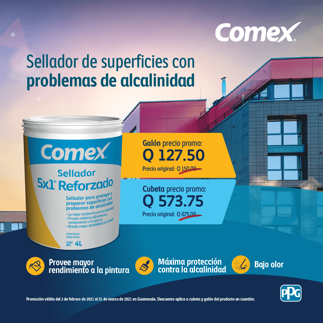 📣Atención Guatemala 5x1 Sellador... - Comex Centroamérica | Facebook