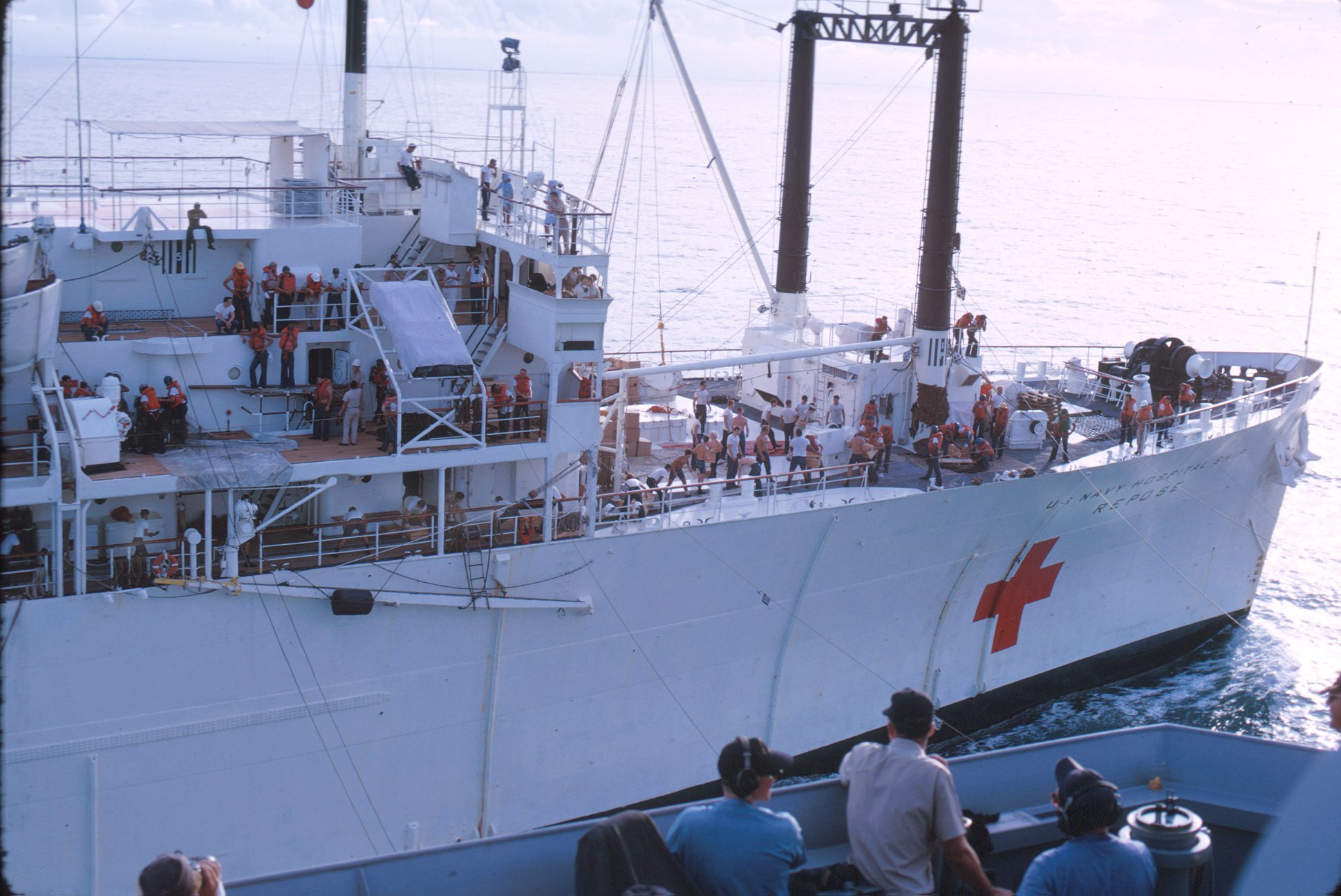 USS Repose hospital ship in Vietnam War