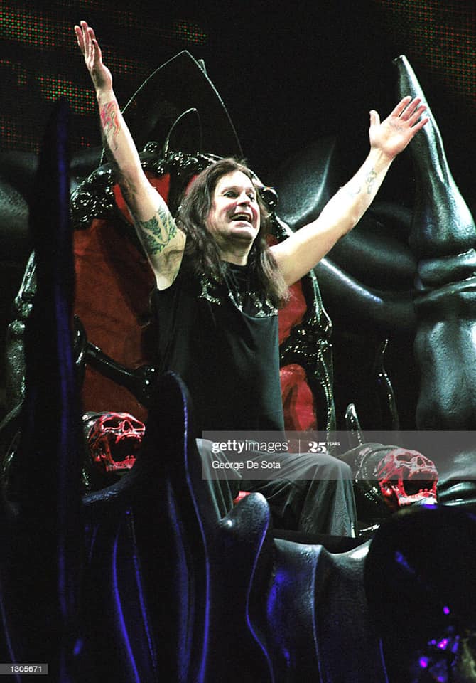 Ozzy Osbourne at #OzzFest 2000 in Camden, New Jersey