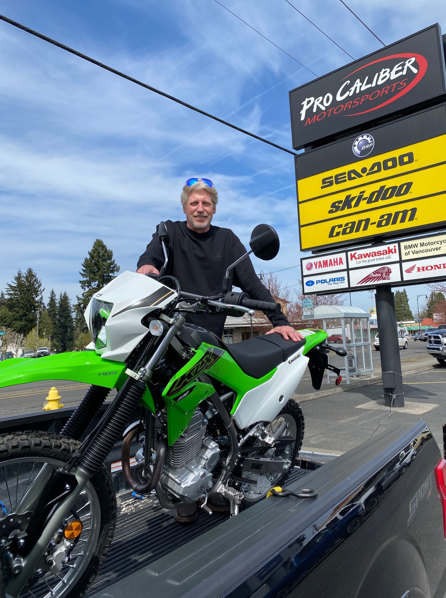 Jim and his new 2021 Kawasaki... - Pro Caliber Vancouver | Facebook
