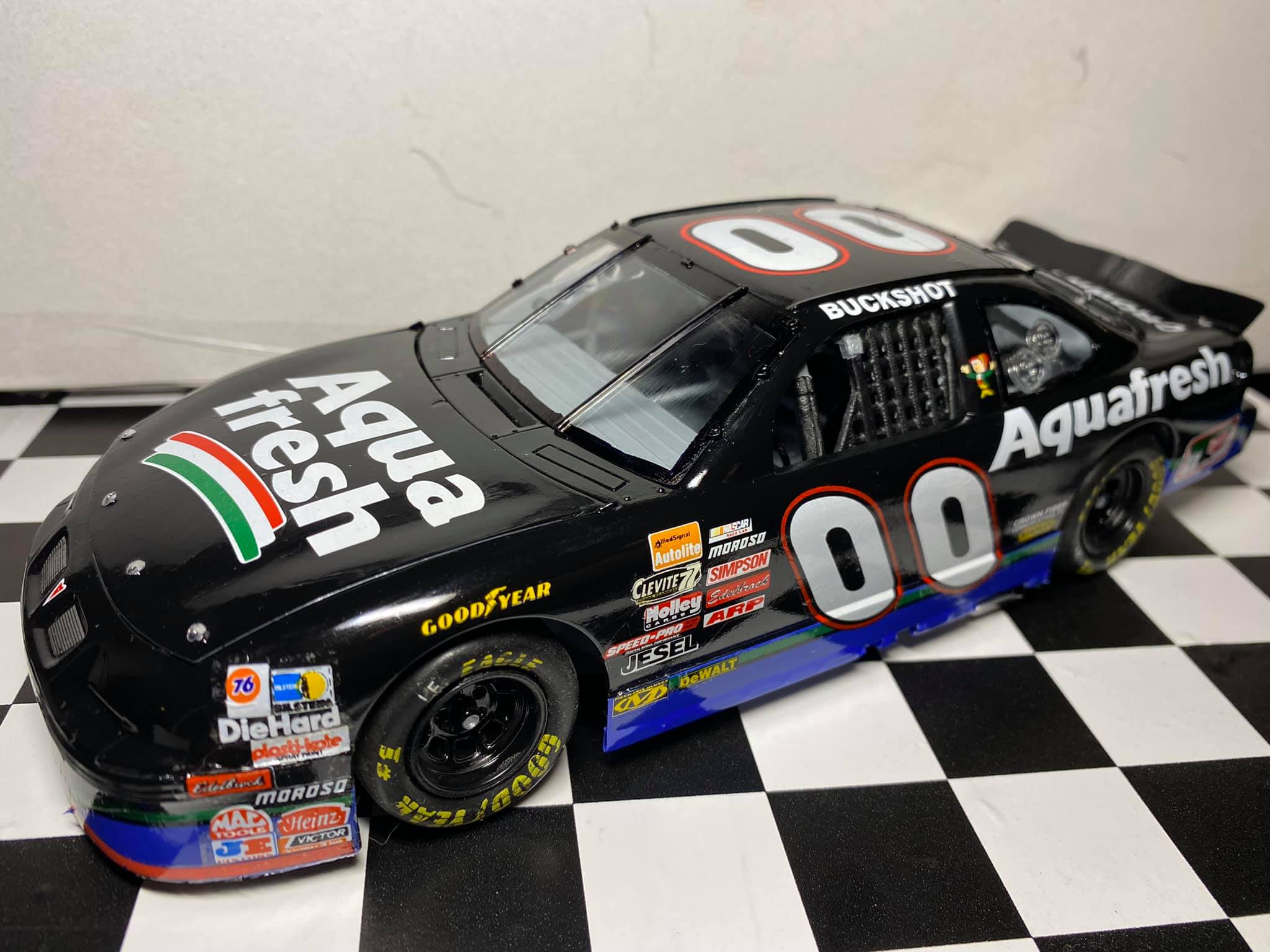 Daytona NASCAR Modeling: BUCKSHOT Aqua Fresh Grand Prix Complete