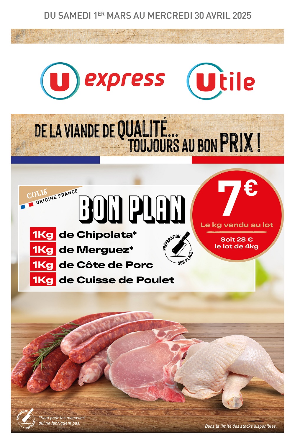 𝙉𝙤𝙪𝙫𝙚𝙖𝙪𝙭 𝙘𝙤𝙡𝙞𝙨 𝙚𝙣 𝙗𝙤𝙪𝙘𝙝𝙚𝙧𝙞𝙚📢 Du 𝟬𝟭 Mars au 𝟯𝟬 Avril 2025📅 De la viande ...