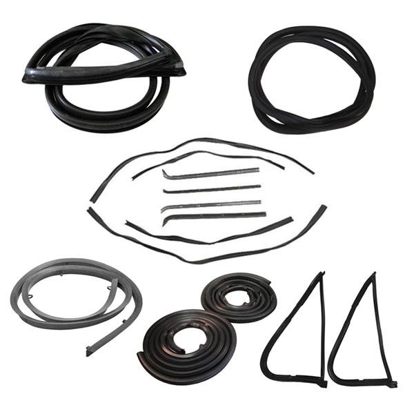 Juego De Impermeabilizante De Puerta Delantera Steele Rubber 90-0151-72 – Para Coches Clásicos
