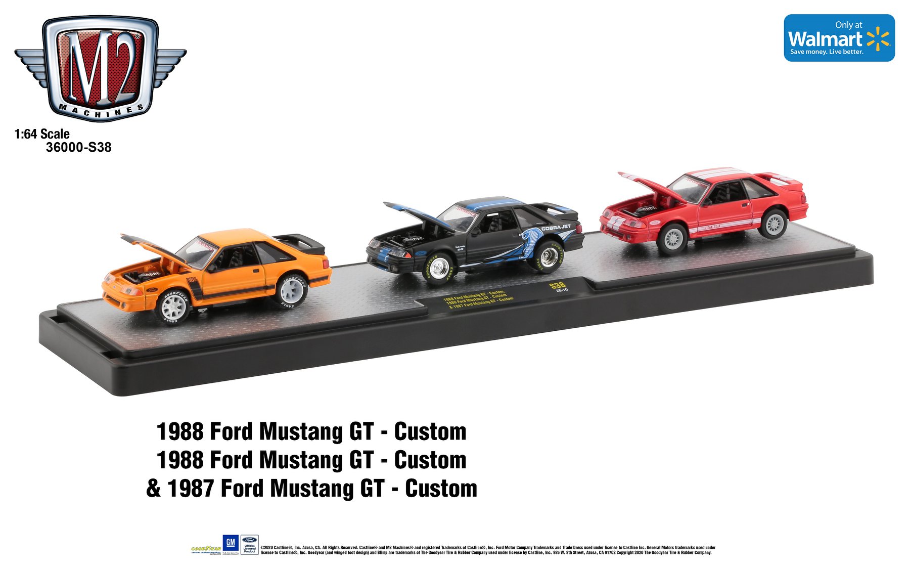 M2 Machines releases Walmart exclusive 3-packs