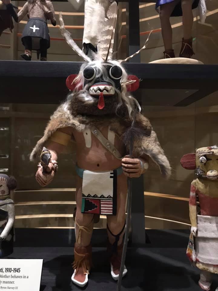 Hopi katsinas at the Heard Museum of Native American Art