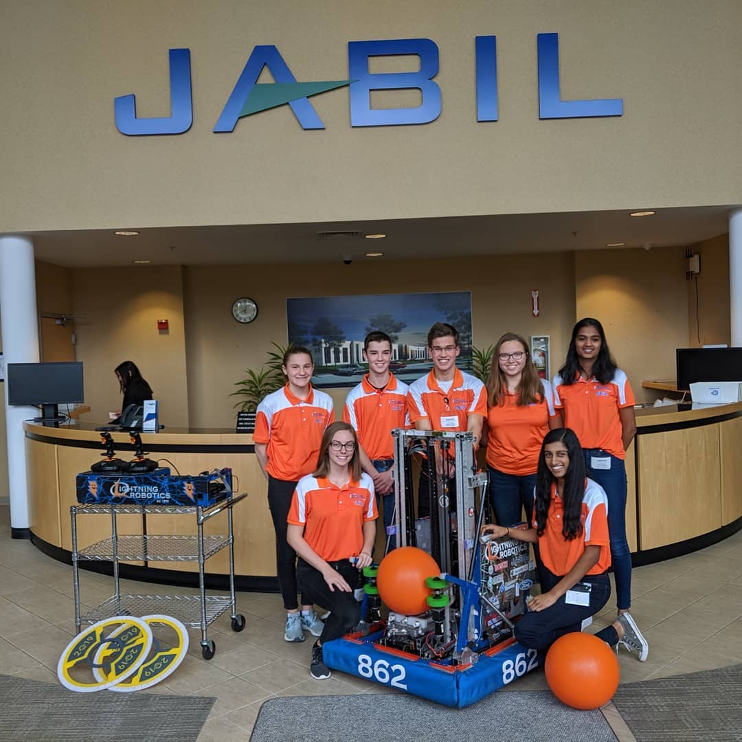 Earlier this week team members... - Lightning Robotics