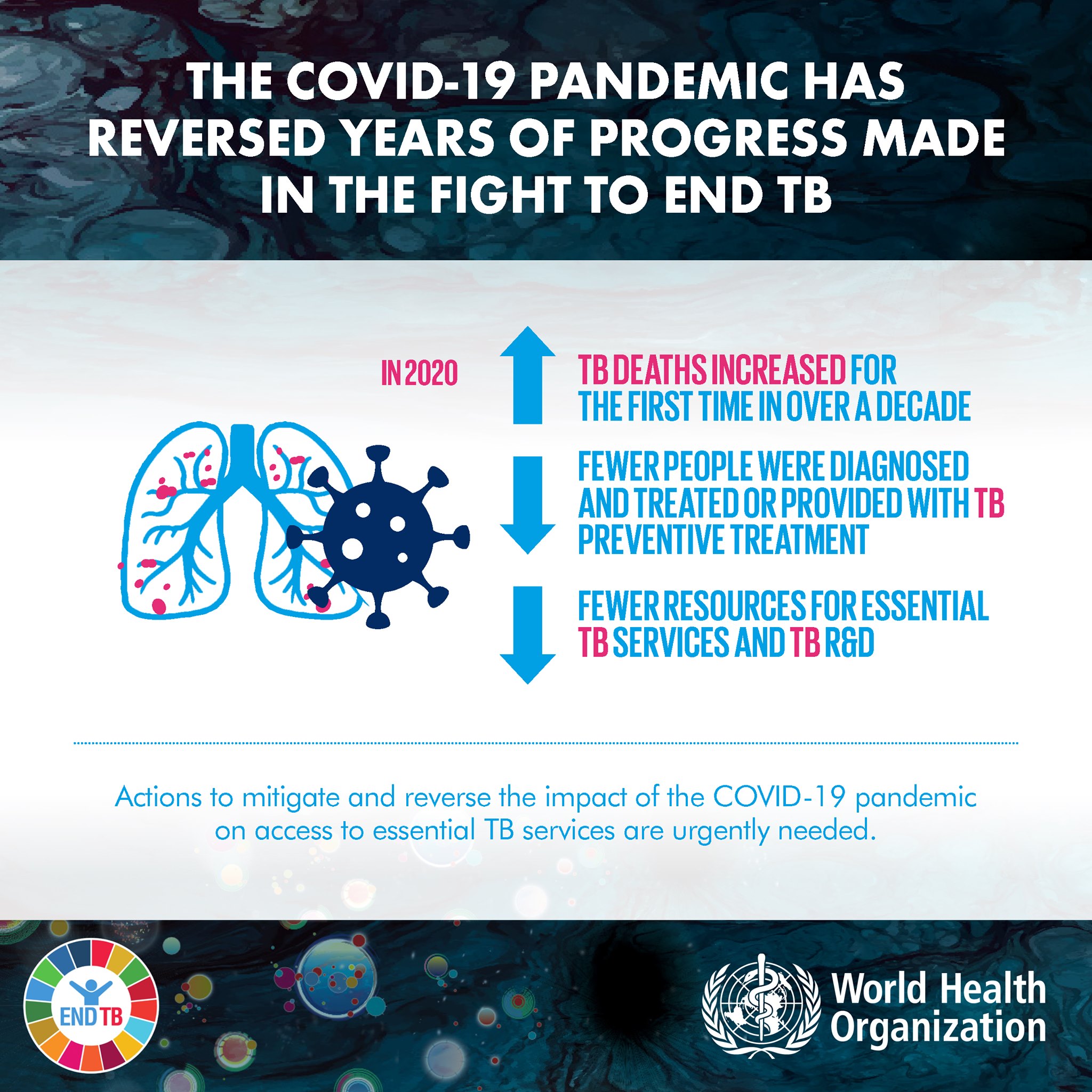Tuberculosis deaths rise for the... - Stop TB Partnership | Facebook