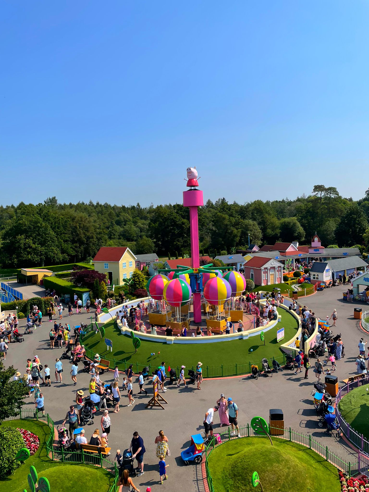 Paultons Park - Peppa Pig World from above! 😍 We have so...